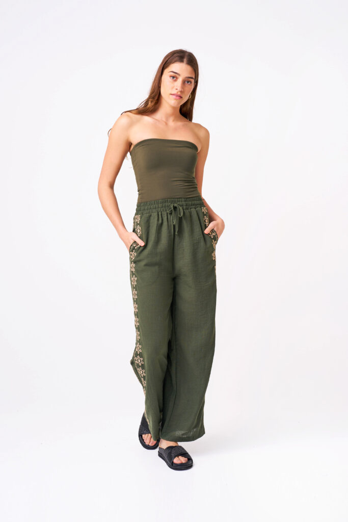 Boho women's clothing wholesale pant-Cressida Pant