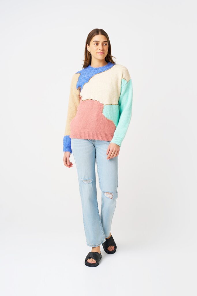 Boho women's clothing wholesale top-Effie Knit Top-14 June 2024